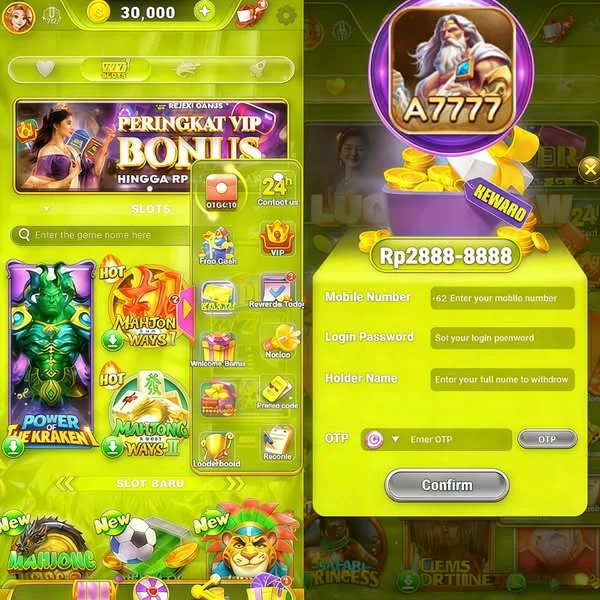 A7777 2026 Slot Gacor RTP Tinggi